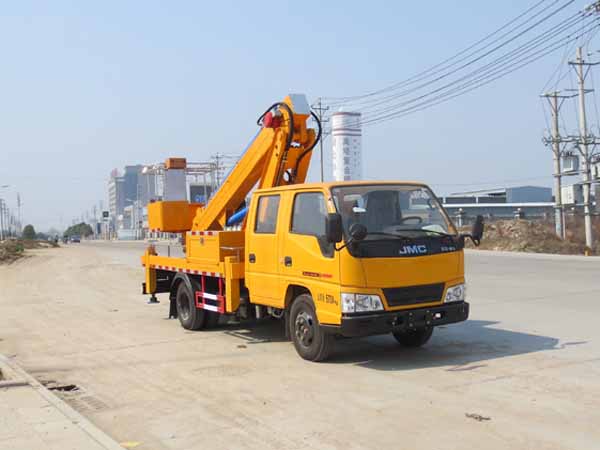 江鈴14米伸縮臂高空作業(yè)車