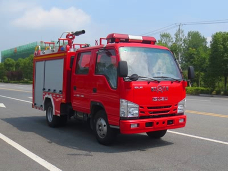 慶鈴五十鈴2-3噸泡沫消防車(chē)